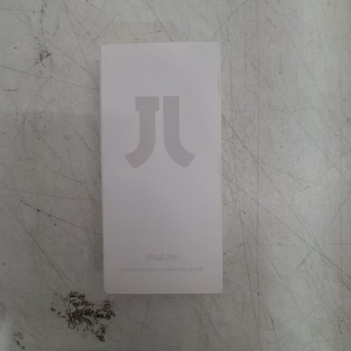 JISULIFE BATTERY POCKET PORTABLE HANDHELD FAN - 5" - WHITE image 4