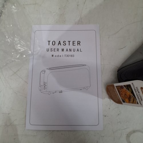 SLIM 2-SLICE TOASTER WITH CANCEL, REHEAT & DEFROST- BLACK image 3