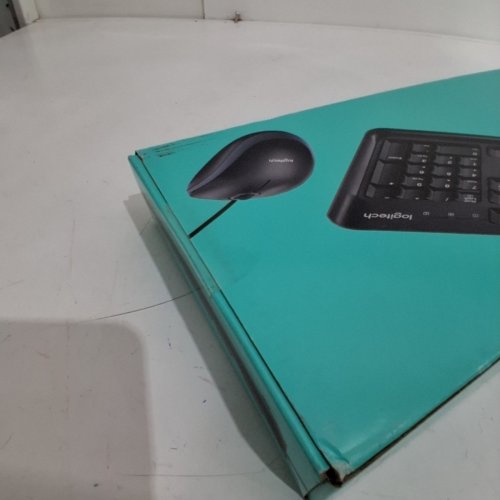 2PC LOGITECH MK120 WIRED DESKTOP KEYBOARD AND MOUSE COMBO - BLACK (MODEL : MK210 CORDED) image 4