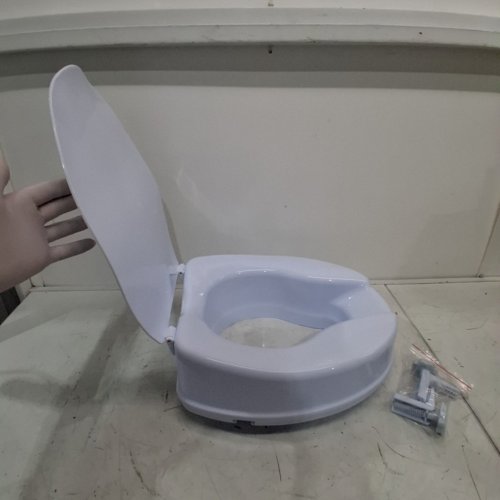 RAISED TOILET SEAT RISER - 4" RAISED - WHITE - (MODEL: FBL760600) image 3