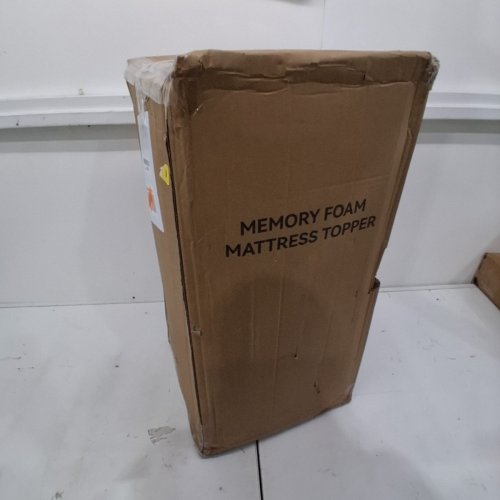 BEDSPICK MEMORY FOAM MATTRESS TOPPER ROLL - KING - WHITE (MODEL: MFMT3-K) image 4