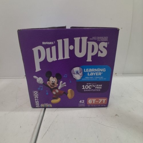 42PK HUGGIES PULL-UPS DISPOSABLE TRAINING PANTS - SIZE 6T-7T - DISNEY MICKEY MOUSE image 3