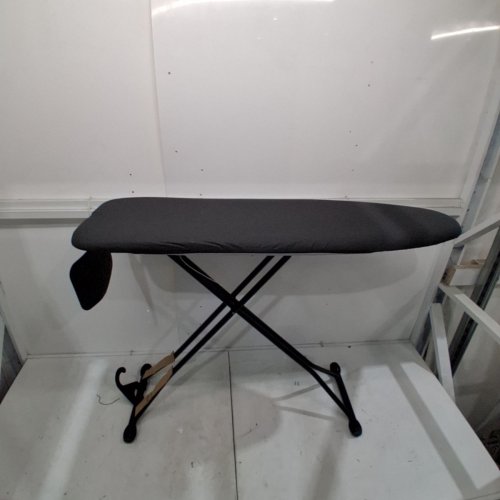 KINGRACK FULL SIZE IRONING BOARD WITH ADJUSTABLE HEIGHT AND HANGER - 43" X 13" - DARK GREY - (MODEL: RYP1343HT-19-28N2) image 3