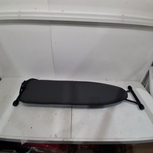 KINGRACK FULL SIZE IRONING BOARD WITH ADJUSTABLE HEIGHT AND HANGER - 43" X 13" - DARK GREY - (MODEL: RYP1343HT-19-28N2) image 4