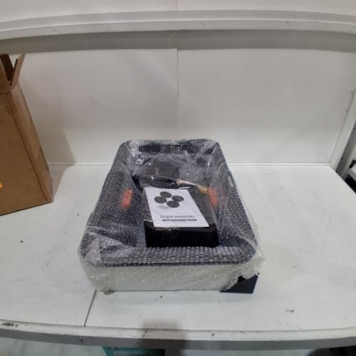 ONNISEN STAINLESS STEEL LITTER BOX WITH LID AND SCOOP - BLACK image 2