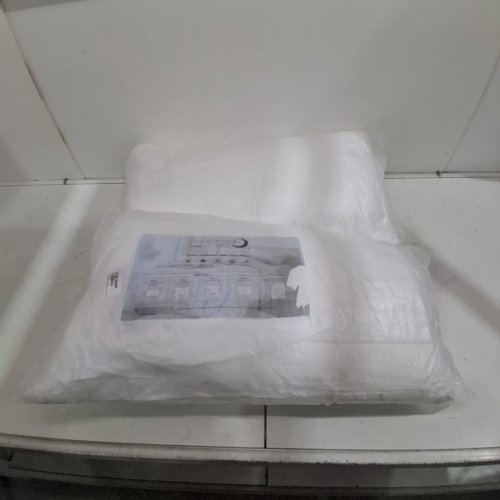 2PK COZSINOOR HOTEL QUALITY MICROFIBER BED PILLOWS - QUEEN SIZE - WHITE image 2