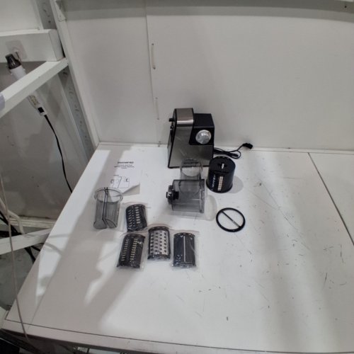 DUCHIFAD ELECTRIC CHEESE GRATER - 110-120V - 250W - BLACK AND SILVER (MODEL: CG241) image 4