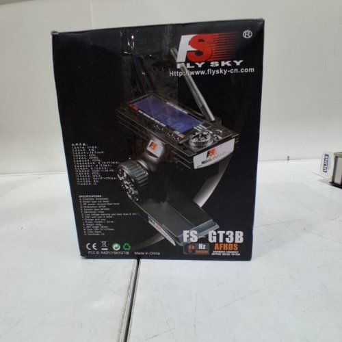FLYSKY 3-CHANNEL RC TRANSMITTER REMOTE- 2.4 GHZ - BLACK (MODEL: FS-GT3B) image 4