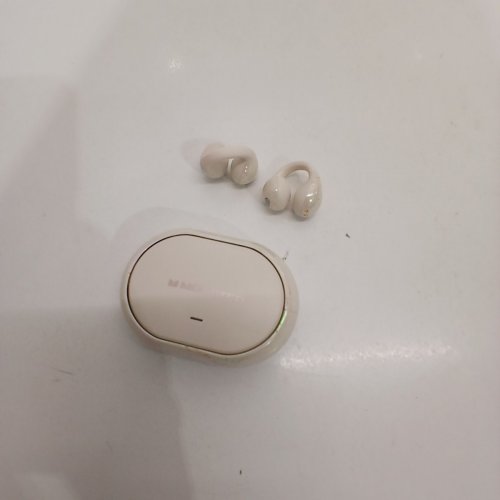 MONSTER WATERPROOF EAR CLIP ROTATING BLUETOOTH OPEN EAR HEADPHONES WITH TOUCH CONTROLS - WHITE (MODEL: AC600/MH22185) image 5