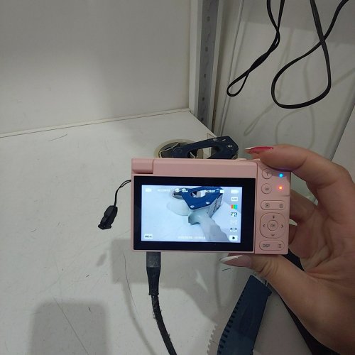 QIUOIO 4 K 16X ZOOM FLIP SCREEN COMPACT DIGITAL CAMERA - PINK image 2