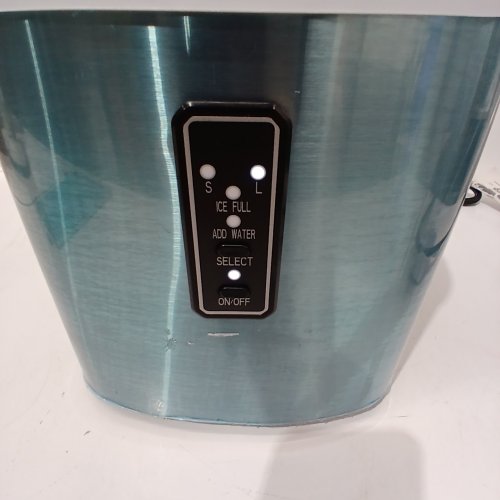 EUHOMY COUNTERTOP ICE MAKER MACHINE WITH HANDLE / BASKET & SCOOP - SILVER (MODEL: IM-01X/IM008-BSI-CAEH) image 2