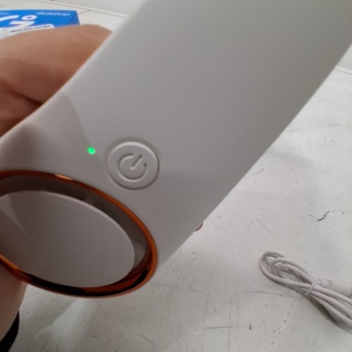 GAIATOP PORTABLE RECHARGEABLE NECK FAN - WHITE (MODEL:M5) image 2