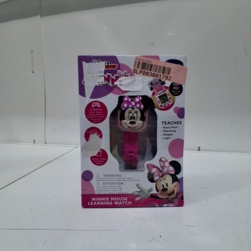 KIDS VTECH DISNEY JUNIOR MINNIE MOUSE LEARNING WATCH - 3+ YEARS - PINK image 5