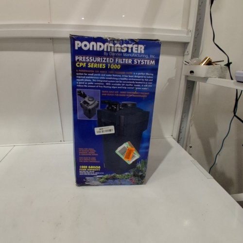 PONDMASTER PRESSURIZED POND FILTER SYSTEM - 1000 GAL POND CAPACITY (MODEL: CPF SERIES 1000) image 5