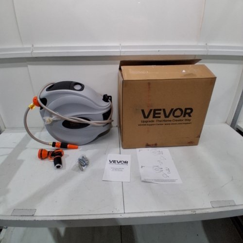 RETRACTABLE HOSE REEL - 100FT X 1/2" - GREY (MODEL: HL-XW30) image 3