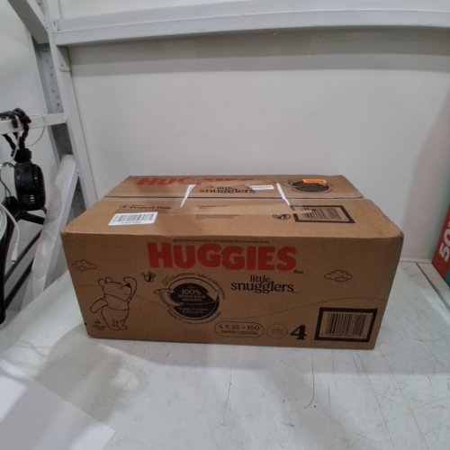 150PK HUGGIES DISNEY BABY LITTLE SNUGGLERS DISPOSABLE DIAPERS - SIZE 4 - WINNIE THE POOH (MODEL: 56311) image 2
