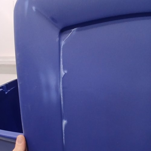 STERILITE STORAGE TOTE - 132 L - BLUE image 4