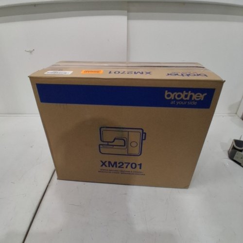BROTHER LIGHTWEIGHT FULL-FEATURED ELECTRIC SEWING MACHINE - WHITE (MODEL: XM2701) image 5