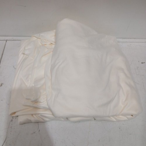(2 PANEL) ROD POCKET THERMAL CURTAIN PANELS - 60" X 108" - CREAM image 4