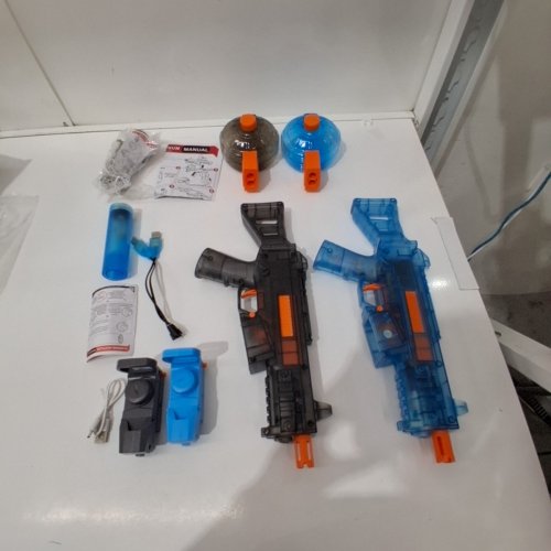 2K SUZUTOY TRENDY TOYS ELECTRIC WATER GUN SET - BLUE AND BLACK image 3