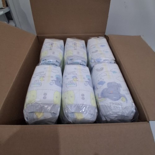 168PK PAMPERS SWADDLERS DISPOSABLE DIAPERS - SIZE 3 (16-28LBS) image 2