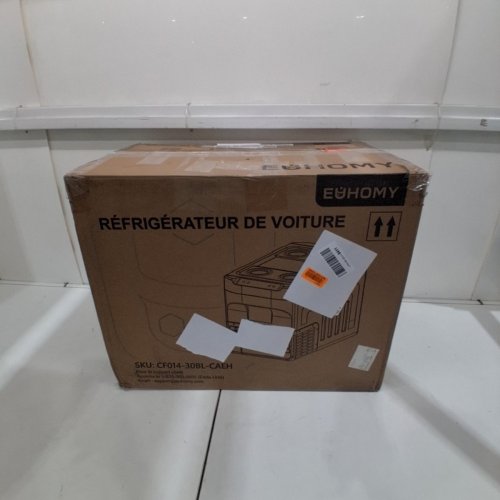 EUHOMY PORTABLE REFRIGERATOR ELECTRIC COOLER - 30L(32QT) - 12V - BLACK (MODEL: CFZ-30) image 6