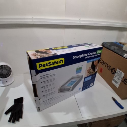 PETSAFE DELUXE CRYSTAL LITTER BOX SYSTEM image 2