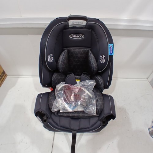 GRACO 4EVER 4-IN-1 CONVERTIBLE WASHABLE CAR SEAT - 4-120LBS MAX - BLACK (MODEL: 2168323) image 4