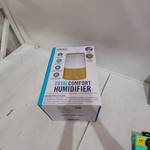 HOMEDICS TOTAL COMFORT TOP FILL COOL MIST ULTRASONIC HUMIDIFIER WITH REMOTE - 2.75L - GOLD (MODEL: UHE-CMTF28) image 2