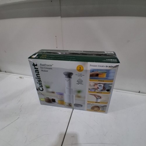 CUISINART FASTFREEZE ICE CREAM MAKER - WHITE (MODEL: 1992954) image 5
