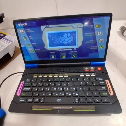 VTECH GENIO BILINGUAL JUNIORBOOK - BLUE (MODEL:2049879/80-581286) image 2