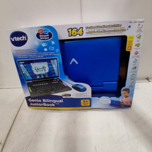 VTECH GENIO BILINGUAL JUNIORBOOK - BLUE (MODEL:2049879/80-581286) image 8