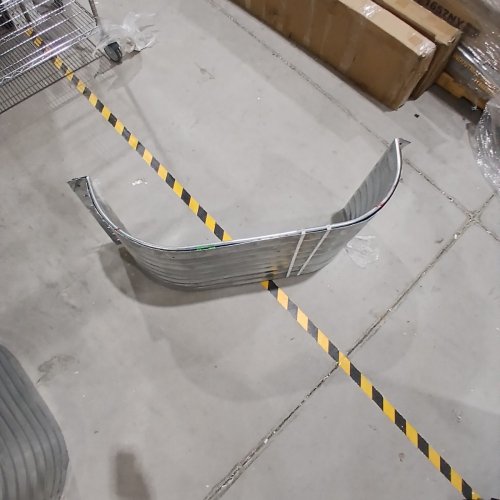 2PK STEEL STRAIGHT AREA WINDOW WELLS - 1FT 11" X 3FT 7" - SILVER STEEL image 8