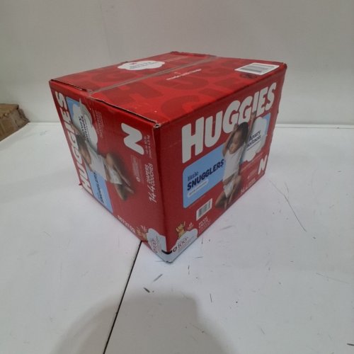 144PK HUGGIES LITTLE SNUGGLERS DIAPERS - SIZE NEWBORN image 2