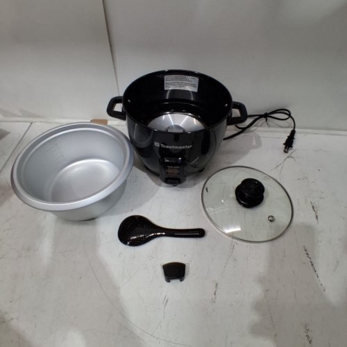 TOASTMASTER 10 CUP RICE COOKER - BLACK (MODEL: TM-101RCCN) image 4