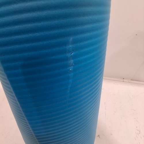 CAP BARBELL HIGH DENSITY EXERCISE YOGA MAT WITH STRAP - 1/2" X 24"X 68" - TEAL (MODEL: MTIS-6523-12TL) image 2