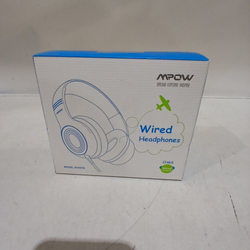 KIDS MPOW CH6S WIRED OVER-EAR HEADPHONES WITH 85DB/94DB VOLUME LIMITER AND IN-LINE MIC - GREEN/PURPLE (MODEL: BH297B) image 3