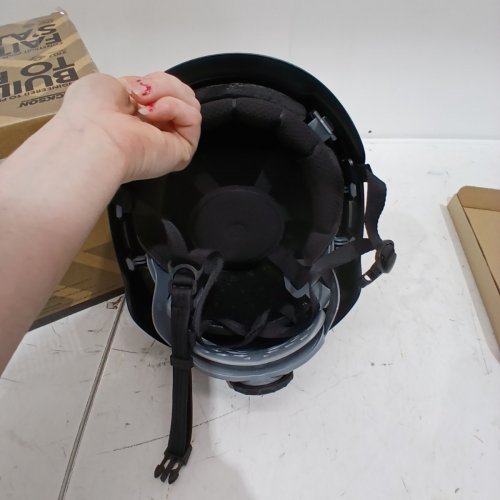 JACKSON TYPE 2 VENTED SAFETY HELMET - BLACK (MODEL: XS2-500 V) image 4