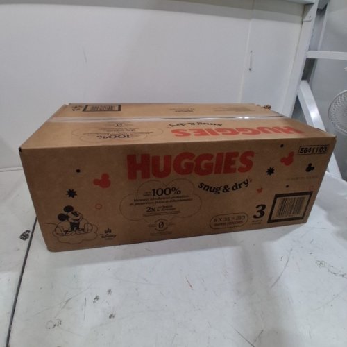 210PK HUGGIES SNUG AND DRY DIAPERS - SIZE 3 - DISNEY BABY (MODEL: 5641101) image 2