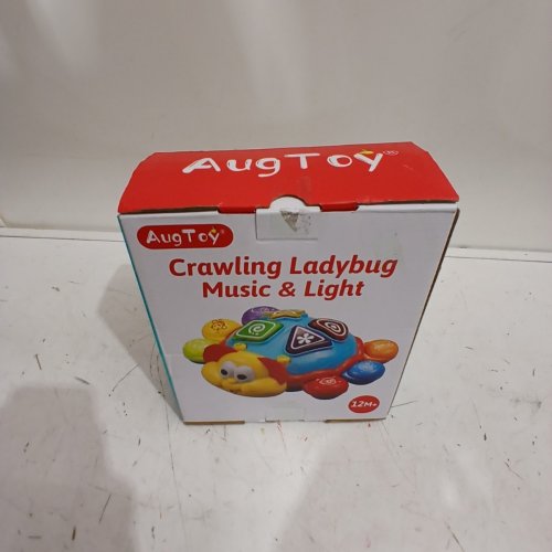 AUGTOY CRAWLING LADYBUG MUSIC AND LIGHT TOY - 12M+ - MULTICOLOUR image 4