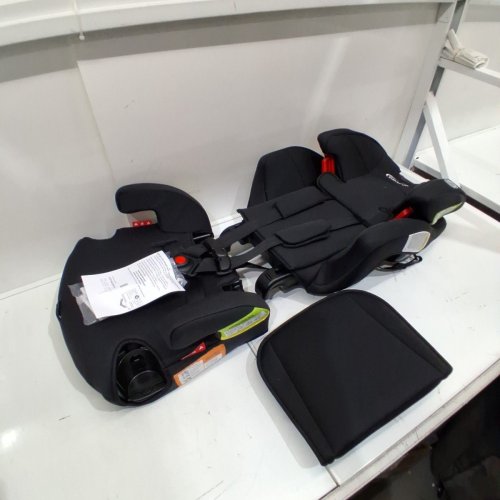 GRACO TRANZITIONS 3-IN-1 HARNESS/HIGHBACK/BACKLESS BOOSTER CAR SEAT - 100LBS MAX/CAP - PROOF/BLACK (MODEL: 2035724) image 4