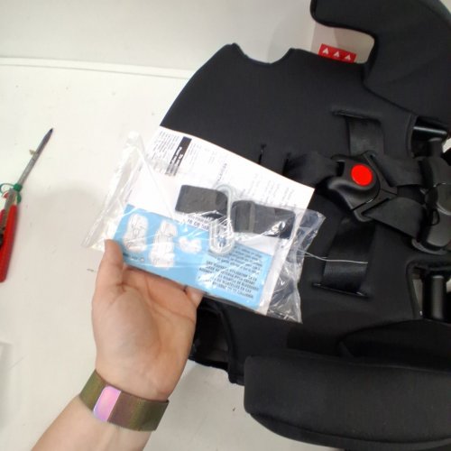 GRACO TRANZITIONS 3-IN-1 HARNESS/HIGHBACK/BACKLESS BOOSTER CAR SEAT - 100LBS MAX/CAP - PROOF/BLACK (MODEL: 2035724) image 6