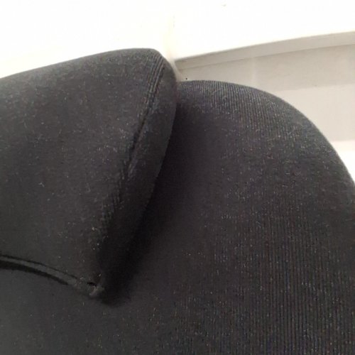 OBUSFORME PORTABLE WIDEBACK PADDED BACKREST SEAT CUSHION & LUMBAR SUPPORT PILLOW - 22" X 19" - BLACK (MODEL: WB-BLK-CBC) image 3