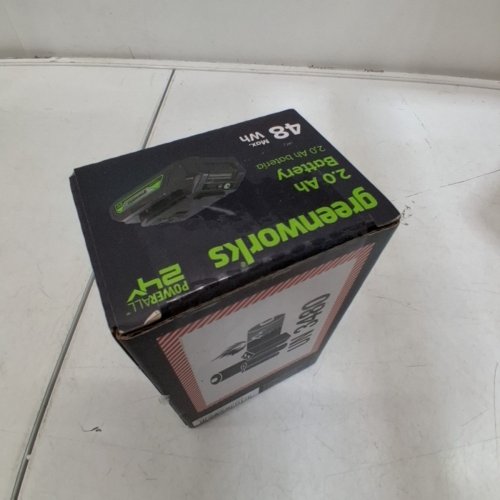 GREENWORKS 24V MAX LITHIUM ION BATTERY - 2AH - USB PORT VERSION (MODEL: LB24A020 / BAG708) image 3