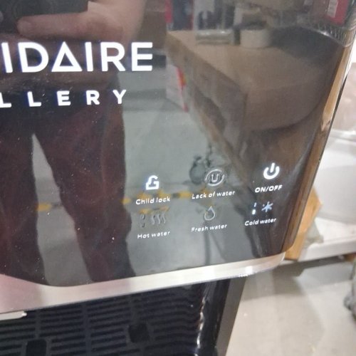 FRIGIDAIRE 3-IN-1 BOTTOM LOAD HOT/COLD WATER COOLER BUILT-IN BULLET ICE MAKER - 50 GAL - BLACK (MODEL: EFWC534-BLACK) image 2
