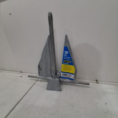 SEACHOICE HOT DIPPED GALVANIZED STEEL 10E UTILITY ANCHOR FOR BOATS 20FT - 24FT LONG (MODEL: 41620) image 2
