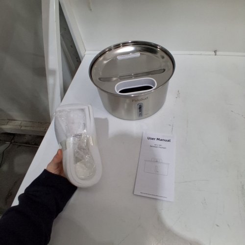 YFL 3.2 L CAT WATER FOUNTAIN - STAINLESS STEEL (MODEL: W12-SE1) image 2