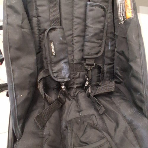 SUMMER INFANT 3DLITE CONVENIENCE STROLLER - JET BLACK (MODEL: 32843) image 4