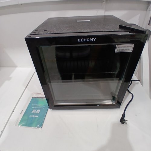 EUHOMY COMPACT COUNTERTOP MINI WINE/DRINKS COOLER FRIDGE - 96L - BLACK (MODEL: BR001-55BL-CAEH) image 5