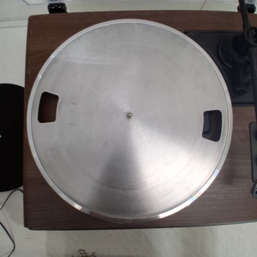 XJ-HOME BLUETOOTH VINYL RECORD PLAYER WITH BUILT-IN SPEAKERS - WOODGRAIN (MODEL: XJ-H01) image 5